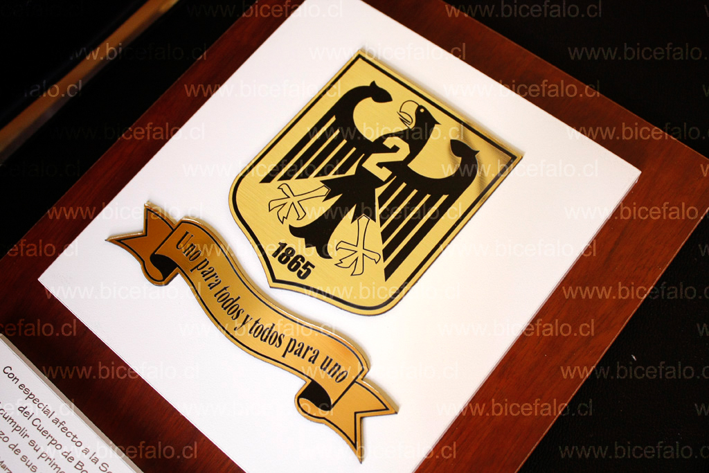 escudos grabados